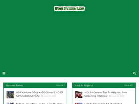 'npowerdg.com' screenshot