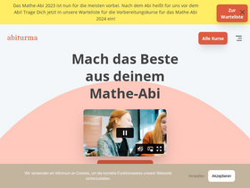 'abiturma.de' screenshot