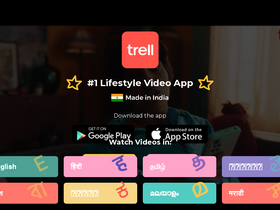 'trell.co' screenshot