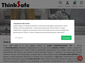 'thinksafe.it' screenshot