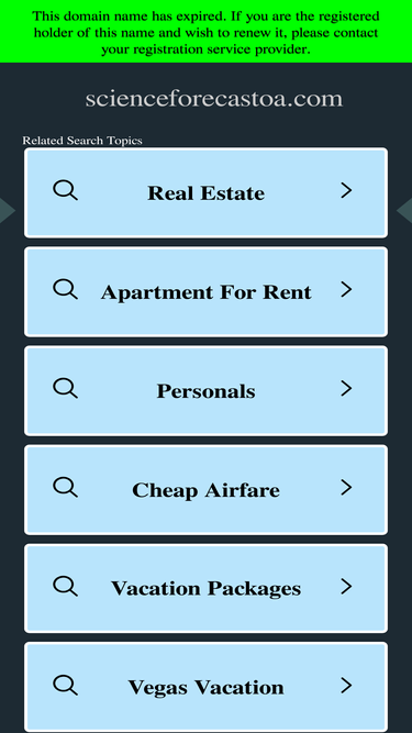 scienceforecastoa.com