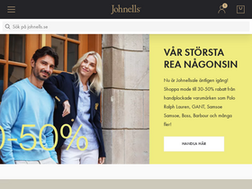'johnells.se' screenshot