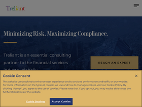 'treliant.com' screenshot