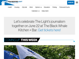 'newbedfordlight.org' screenshot