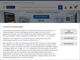 'rexel.de' screenshot