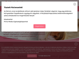 'nogyogyaszatikozpont.hu' screenshot