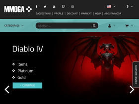 'mmoga.com' screenshot