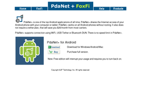 'pdanet.co' screenshot