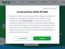 'verymobile.it' screenshot