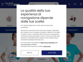 'okaidi.it' screenshot