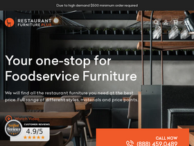 'restaurantfurnitureplus.com' screenshot