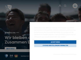 'vfl-bochum.de' screenshot