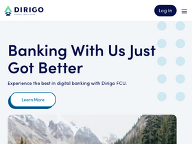 'dirigofcu.com' screenshot
