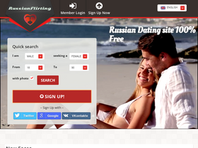 'russianflirting.com' screenshot