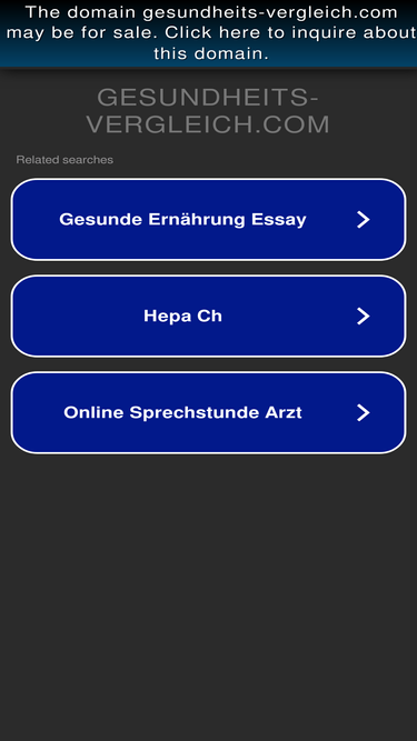 gesundheits-vergleich.com