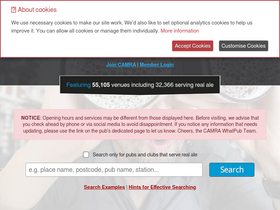 'whatpub.com' screenshot