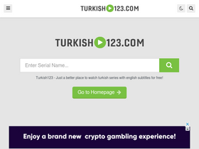 'turkish123.com' screenshot