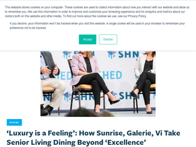 'seniorhousingnews.com' screenshot