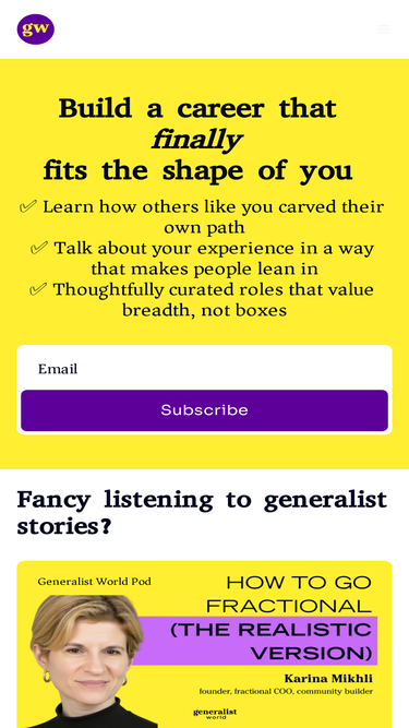 generalistcareer.com