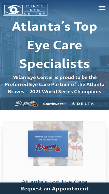 milaneyecenter.com
