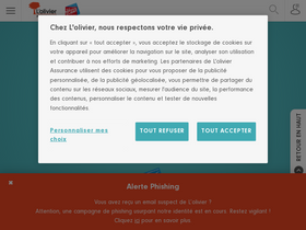 'lolivier.fr' screenshot