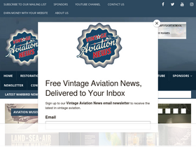 'warbirdsnews.com' screenshot