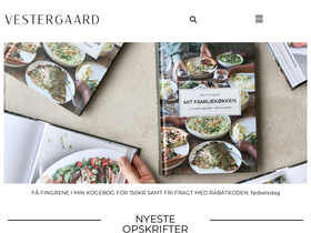 'mariavestergaard.dk' screenshot