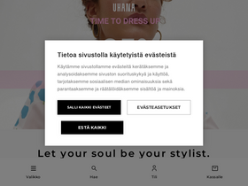 'uhanadesign.com' screenshot