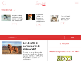'amicidicasa.it' screenshot