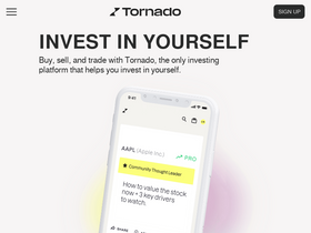'tornado.com' screenshot
