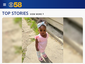 'cbs58.com' screenshot
