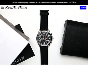 'keepthetime.com' screenshot