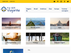 'fuiserviajante.com' screenshot