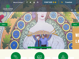 'cedar-rapids.org' screenshot