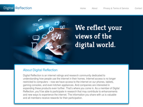 'digitalreflectionpanel.com' screenshot