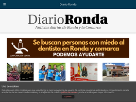'diarioronda.es' screenshot