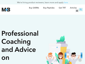 'muscleandbrawn.com' screenshot