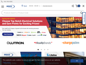 'sesco.ca' screenshot