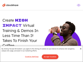 'cloudshare.com' screenshot