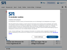 'sn.se' screenshot