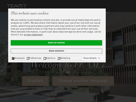 'team7-home.com' screenshot