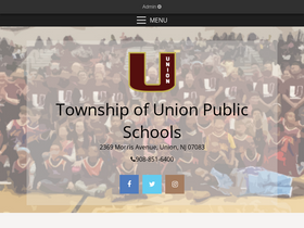'twpunionschools.org' screenshot