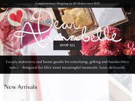 dearannabelle.com homepage screenshot