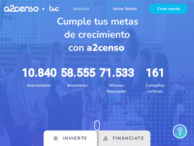 'a2censo.com' screenshot