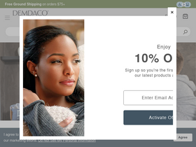 'demdaco.com' screenshot