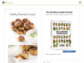 'voedzaamensnel.nl' screenshot