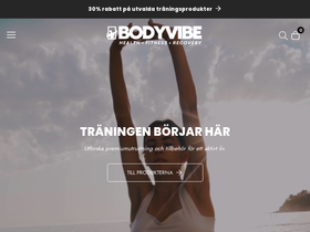 BodyVibe website screenshot