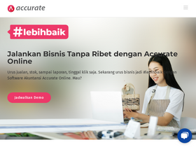 'accurate.id' screenshot