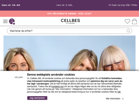 'cellbes.se' screenshot