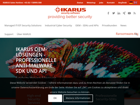 'ikarussecurity.com' screenshot